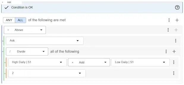 advanced condition example
