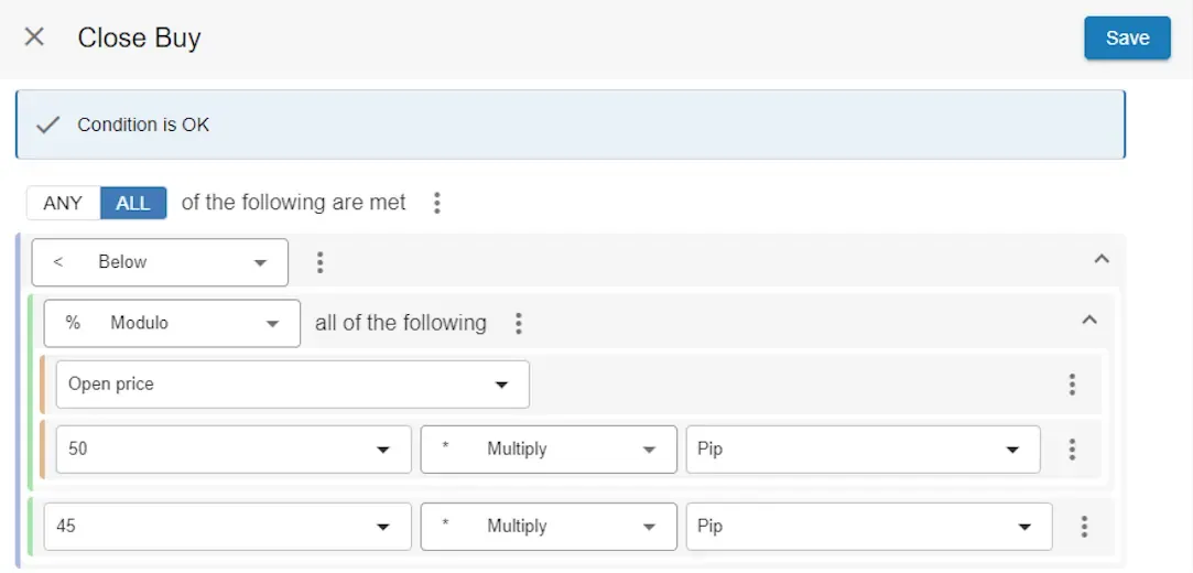 close buy condition 1