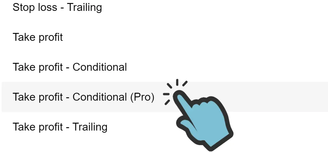 add take profit module